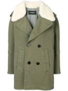 Neil Barrett Double-breasted Fitted Coat - Green