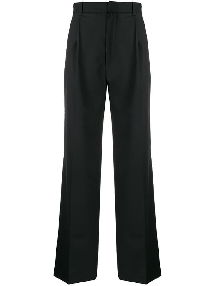 Plan C High Waisted Trousers - Black