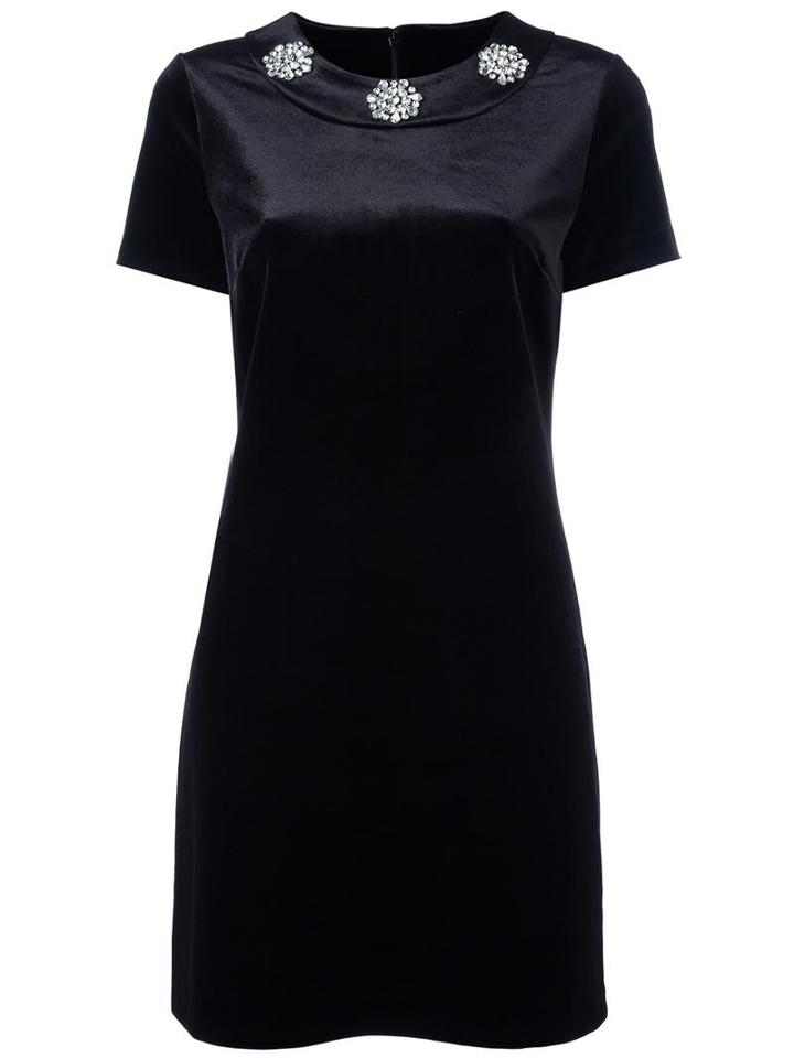 Michael Michael Kors A-line Dress, Women's, Size: Small, Black, Polyester/spandex/elastane