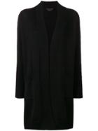 Canada Goose Ribbed Long Cardigan - Black