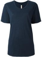 Raquel Allegra Round Neck T-shirt, Women's, Size: 1, Blue, Cotton/polyester