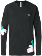 Adidas By Kolor Clmch Long Sleeve T-shirt - Black