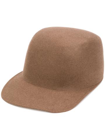 Overhead Flat Peak Cap - Brown