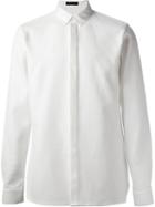 Kris Van Assche Classic Shirt, Men's, Size: 52, White, Cotton