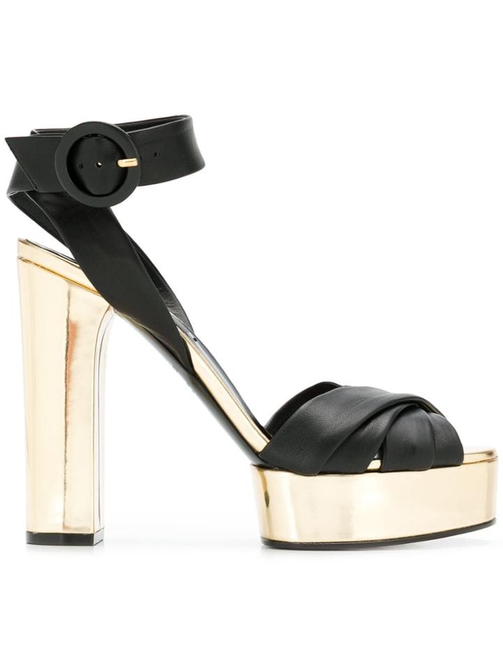 Casadei Manu Sandals - Black