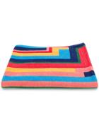 Ps Paul Smith Rainbow Stripe Beach Towel - Blue