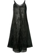 Jil Sander Chunky Knit Dress - Black
