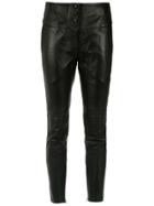 Andrea Bogosian Leather Trousers - Black