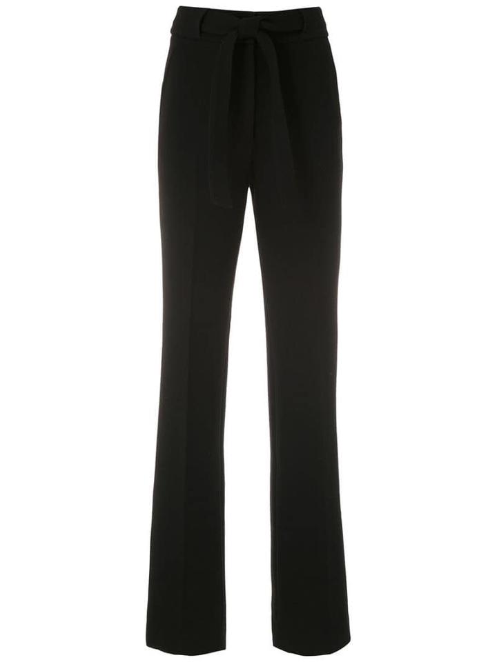 Egrey Tie-waist Trousers - Black