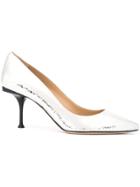 Sergio Rossi Classic Stiletto Pumps - Metallic