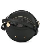 See By Chloé Rosy Round Shoulder Bag - Black
