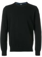 Paul & Shark Long-sleeve Fitted Sweater - Black