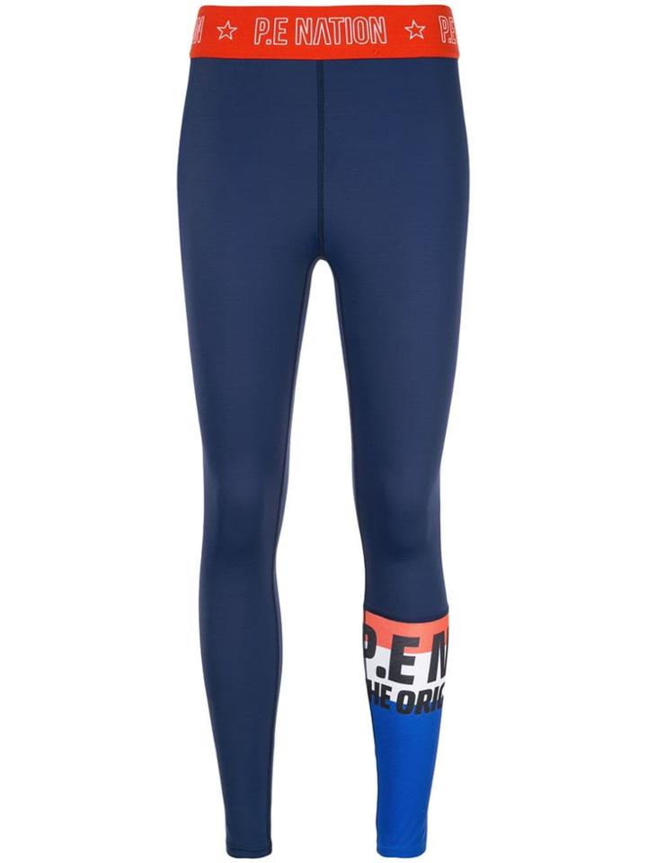 P.e Nation Kicker Legging - Blue