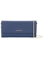 Cerruti 1881 Fold Over Cross Body Bag - Blue