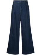 Estnation Wide Leg Jeans - Blue