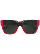 Marni Eyewear Colour Block Sunglasses - Black