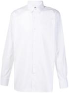 Balmain Tailored Embroidered Logo Shirt - White