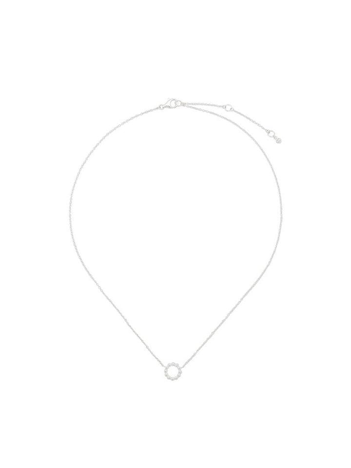 Astley Clarke Beaded Stilla Arc Necklace - Silver
