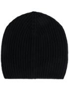 Altea Ribbed Knit Hat - Black