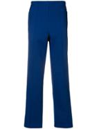 Maison Margiela Contrasting Stripe Sweatpants - Blue