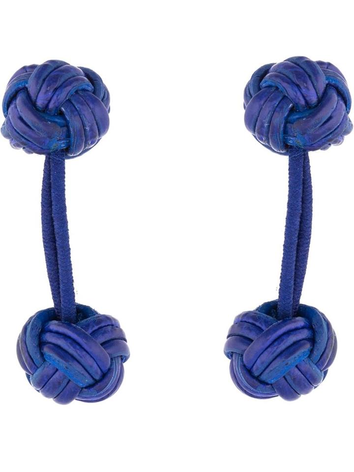 Santiago Gonzalez Set Of Four Knot Cufflinks