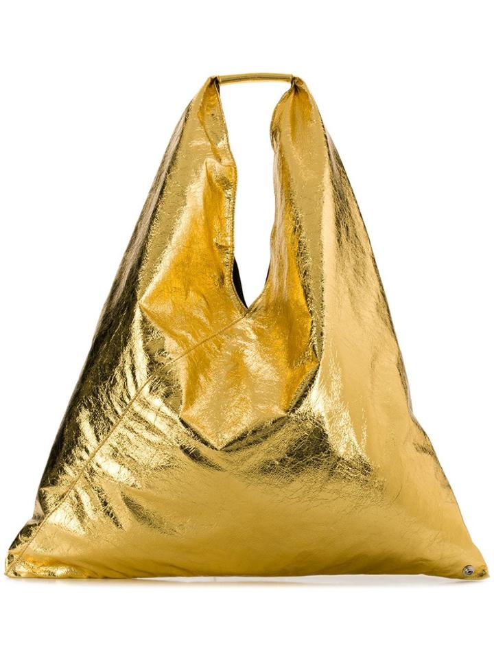 Mm6 Maison Margiela Japanese Tote Bag - Gold