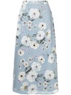 We Are Kindred Sookie Midi Skirt - Blue