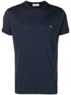 Vivienne Westwood Embroidered Logo T-shirt - Blue
