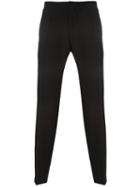 Boss Hugo Boss Tailored Cropped Trousers, Men's, Size: 46, Black, Virgin Wool/mohair/cotton