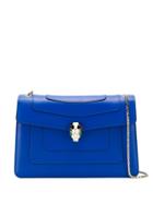 Bulgari Serpenti Forever Flap Shoulder Bag - Blue