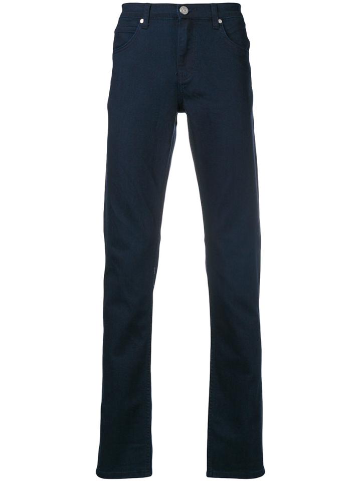 Versace Jeans Straight Leg Jeans - Blue