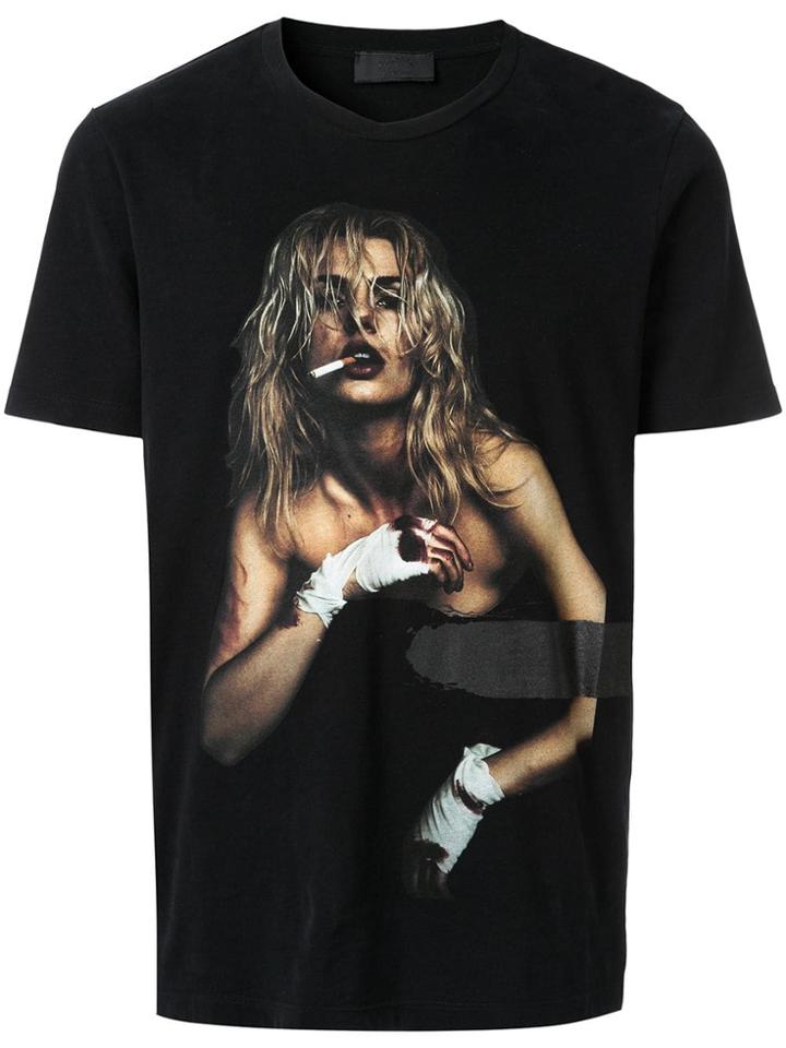 Rh45 Photographic Print T-shirt - Black