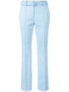 Off-white Slim-fit Trousers - Blue