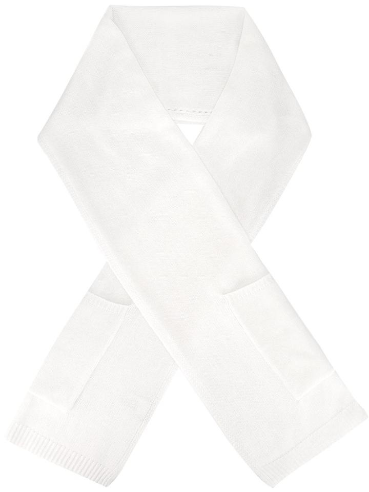 Agnona Cashmere 'alinka' Scarf, Women's, White, Cashmere