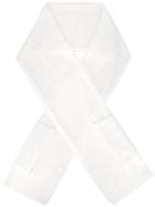 Agnona Cashmere 'alinka' Scarf, Women's, White, Cashmere