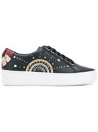 Michael Kors Collection Stud Embellished Low-top Sneakers - Black