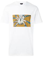 Lanvin Exposed Spider Print T-shirt, Men's, Size: S, White, Cotton