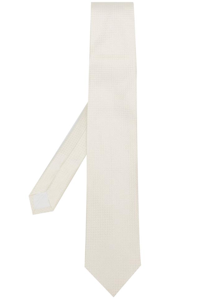 Lardini Classic Design Tie - Nude & Neutrals