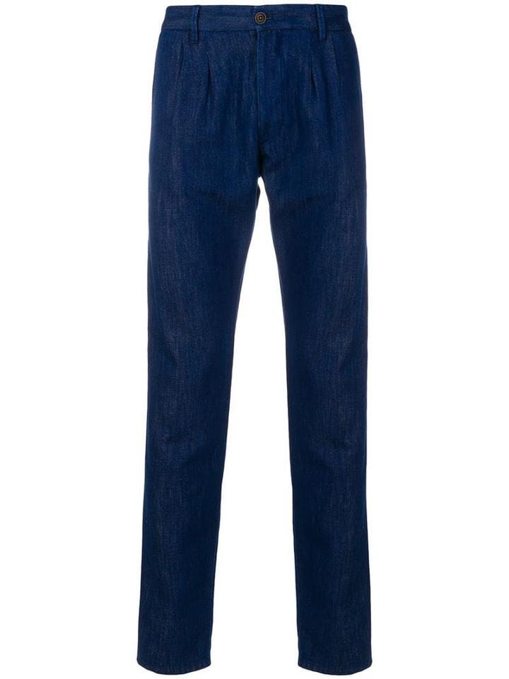 Fortela Slim-fit Chinos - Blue
