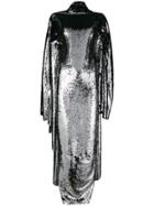 Paula Knorr Long Sequin Dress - Metallic