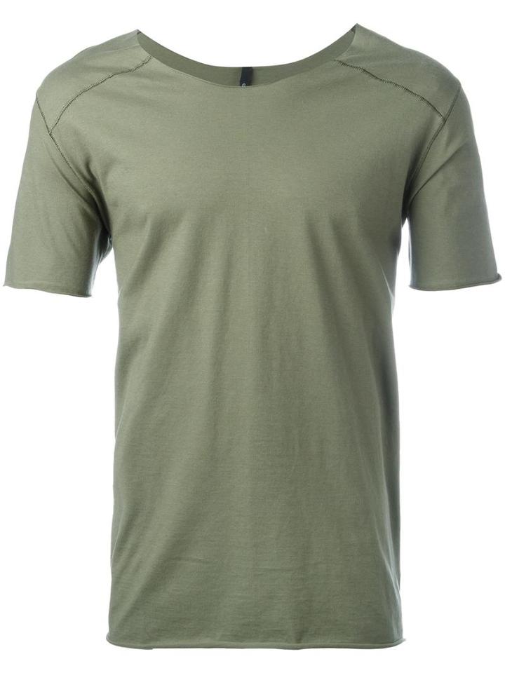 Giorgio Brato Flared T-shirt, Men's, Size: Medium, Green, Cotton