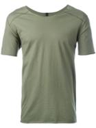 Giorgio Brato Flared T-shirt, Men's, Size: Medium, Green, Cotton