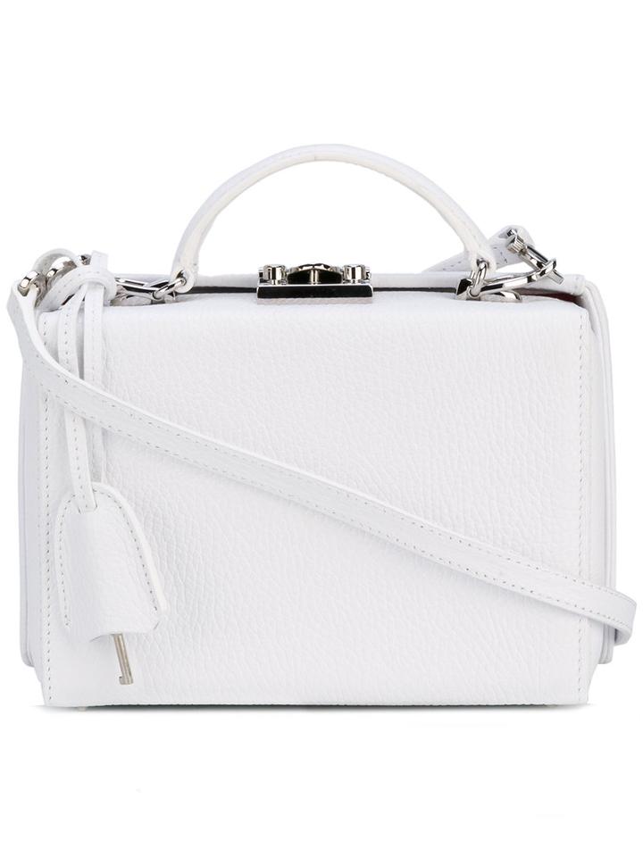 Mark Cross - Grace Mini Box - Women - Leather - One Size, White, Leather