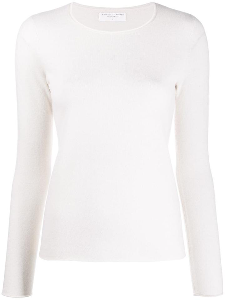 Majestic Filatures Slim-fit Cashmere Jumper - Neutrals