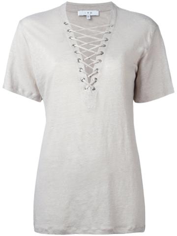 Iro Imi T-shirt, Women's, Size: Medium, Nude/neutrals, Linen/flax