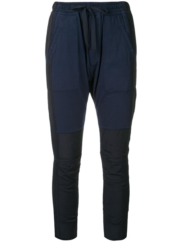Haider Ackermann Panelled Pants - Blue
