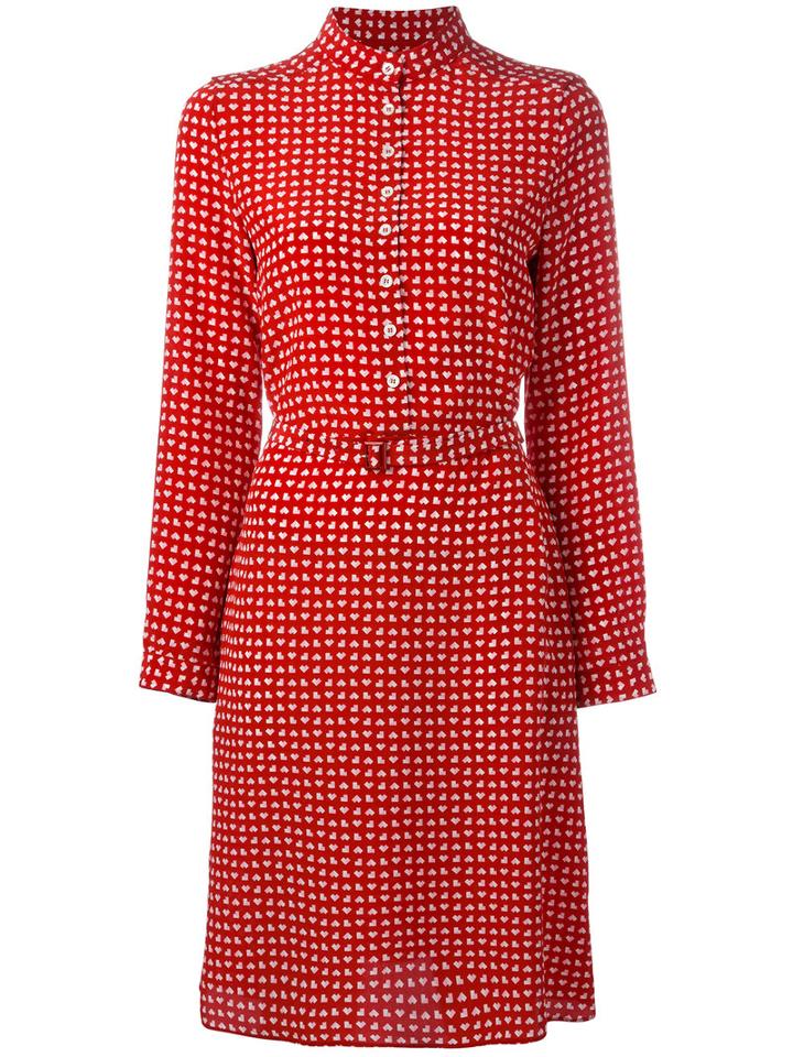 Vanessa Seward Docile Dress, Women's, Size: 36, Red, Silk