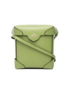 Manu Atelier Green Pristine Mini Cross Body Bag
