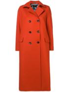 Paltò Double Breasted Coat - Yellow & Orange