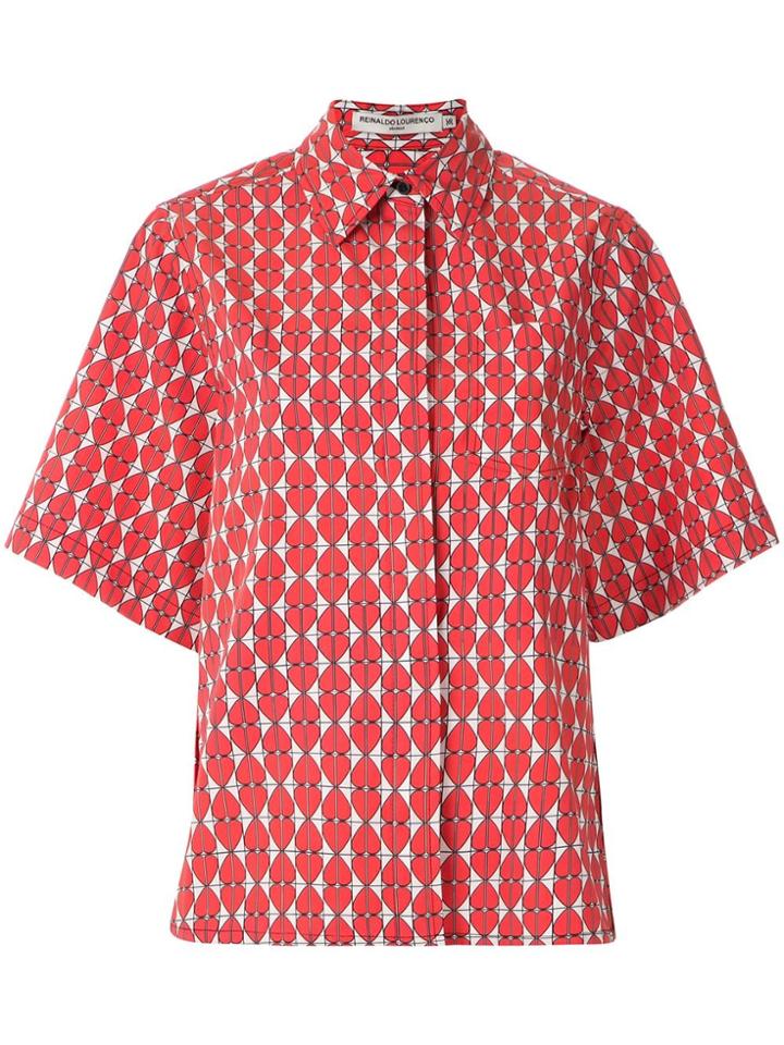 Reinaldo Lourenço Short Sleeves Printed Shirt - Multicolour